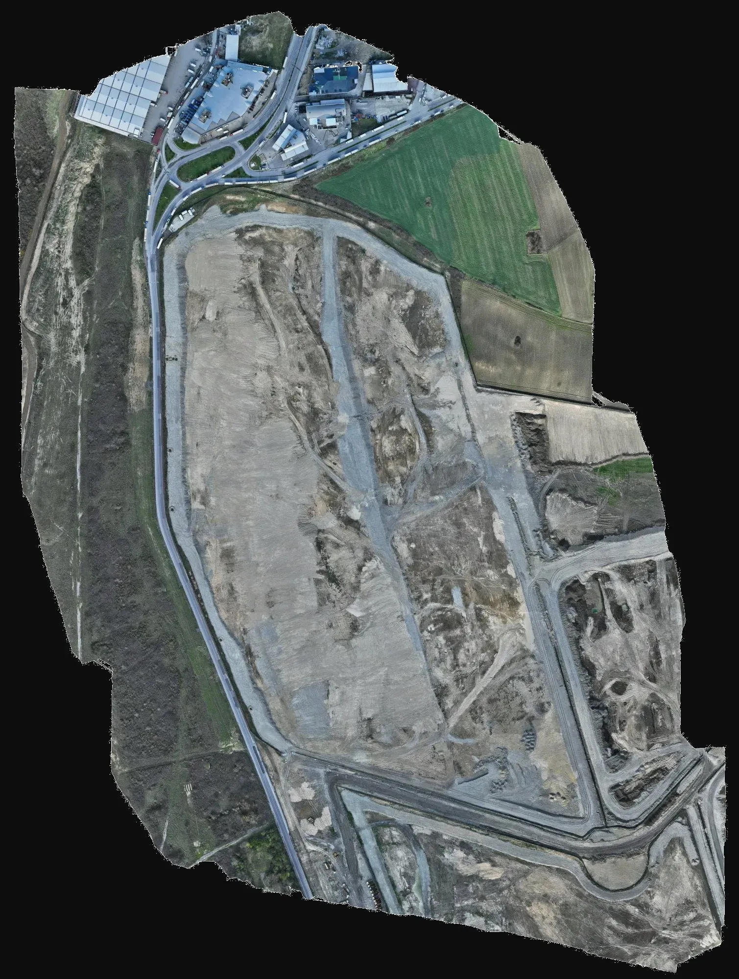 Arsa projelendirmesi için plankote ve ortofoto