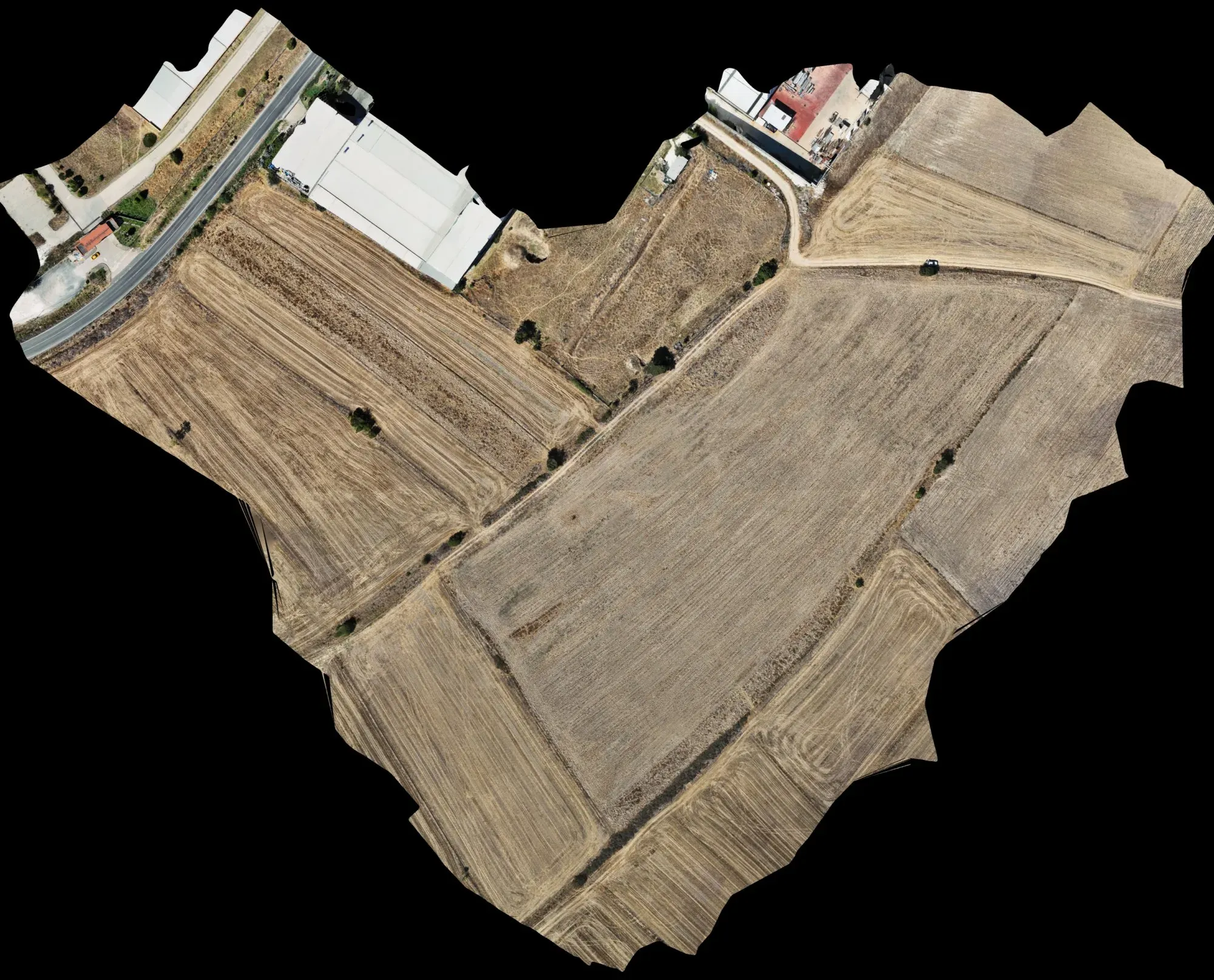 Drone ile üretilen ortofoto