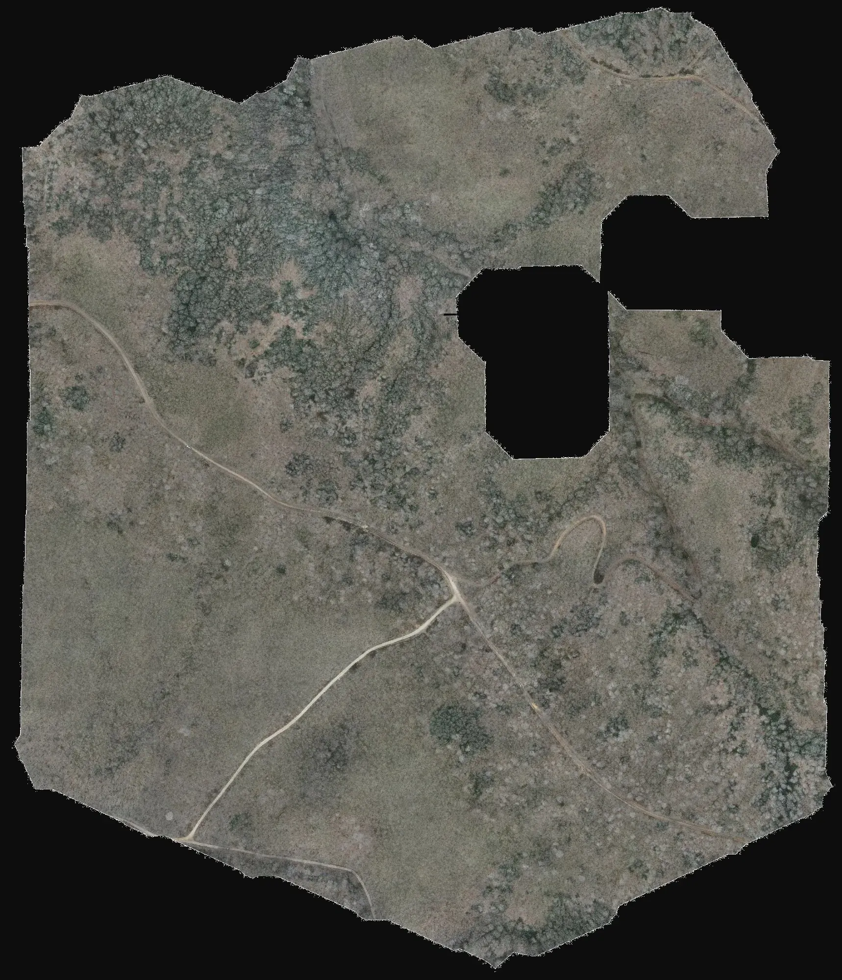 Drone ile üretilen ortofoto