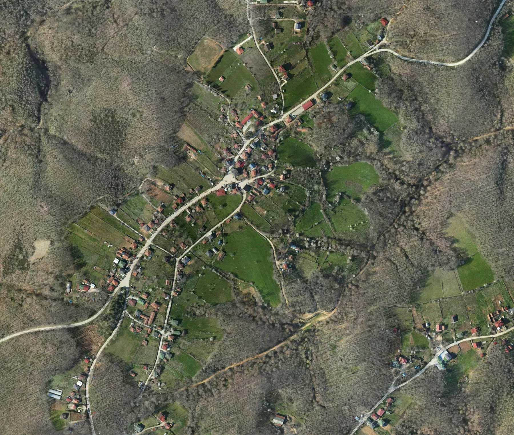 Drone ile üretilen ortofoto