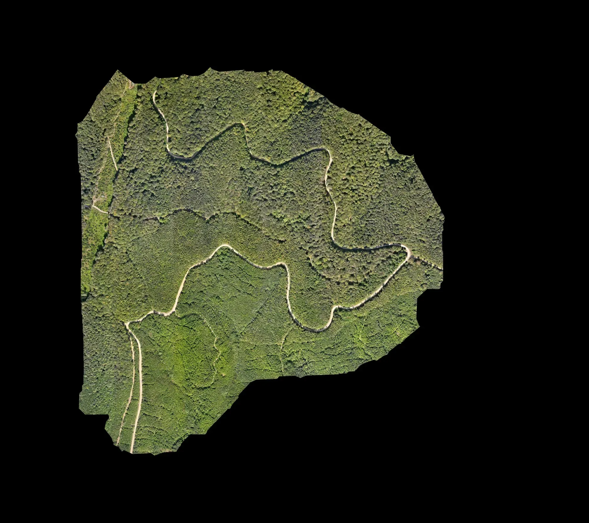 Drone ile üretilen ortofoto